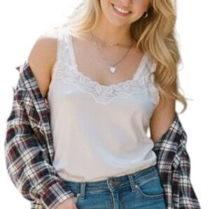 Patricia Lingerie Top Fairy Coquette Womens S Ethereal Dainty Vintage Lace White